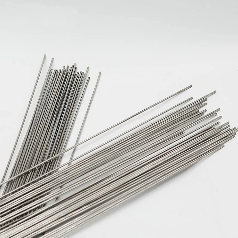MBLUE 20 Stück 50 cm Edelstahl-Federdraht, harter Draht, gerader Draht, Federstahldraht (20Stück 0,8 mm)