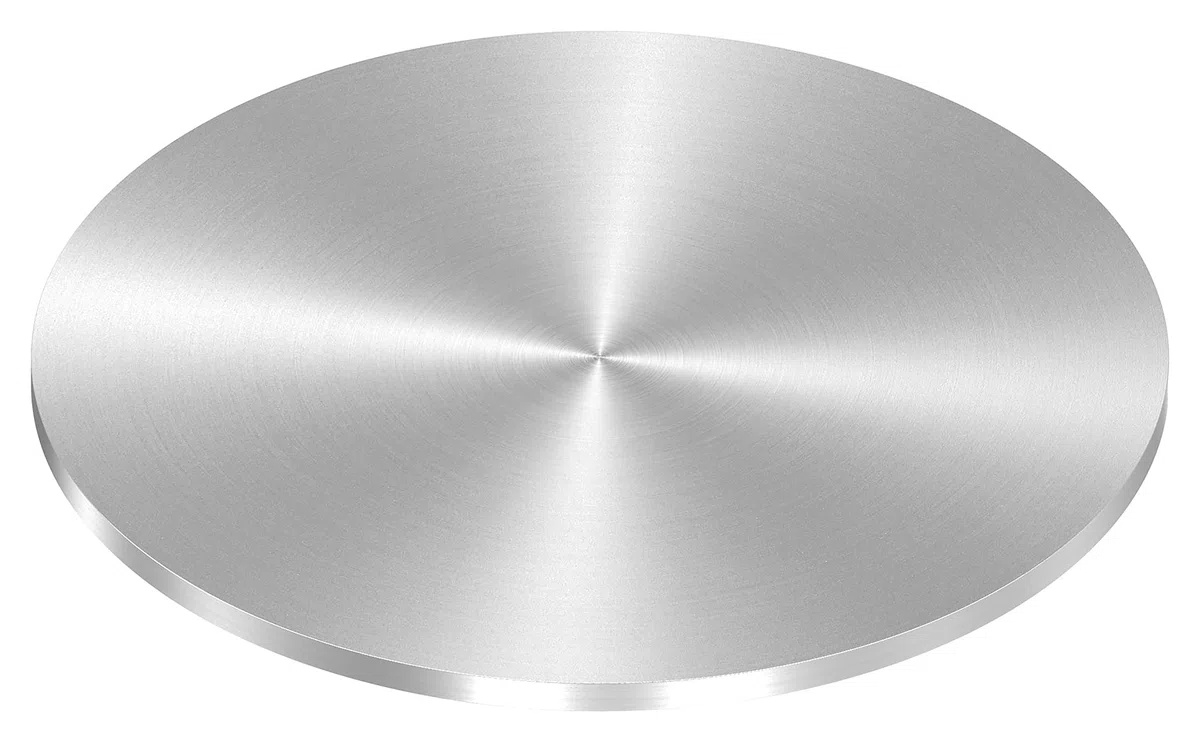 STEINBACHER© | Edelstahl Ronde Ø200x6mm, mit Rundschliff, V2A