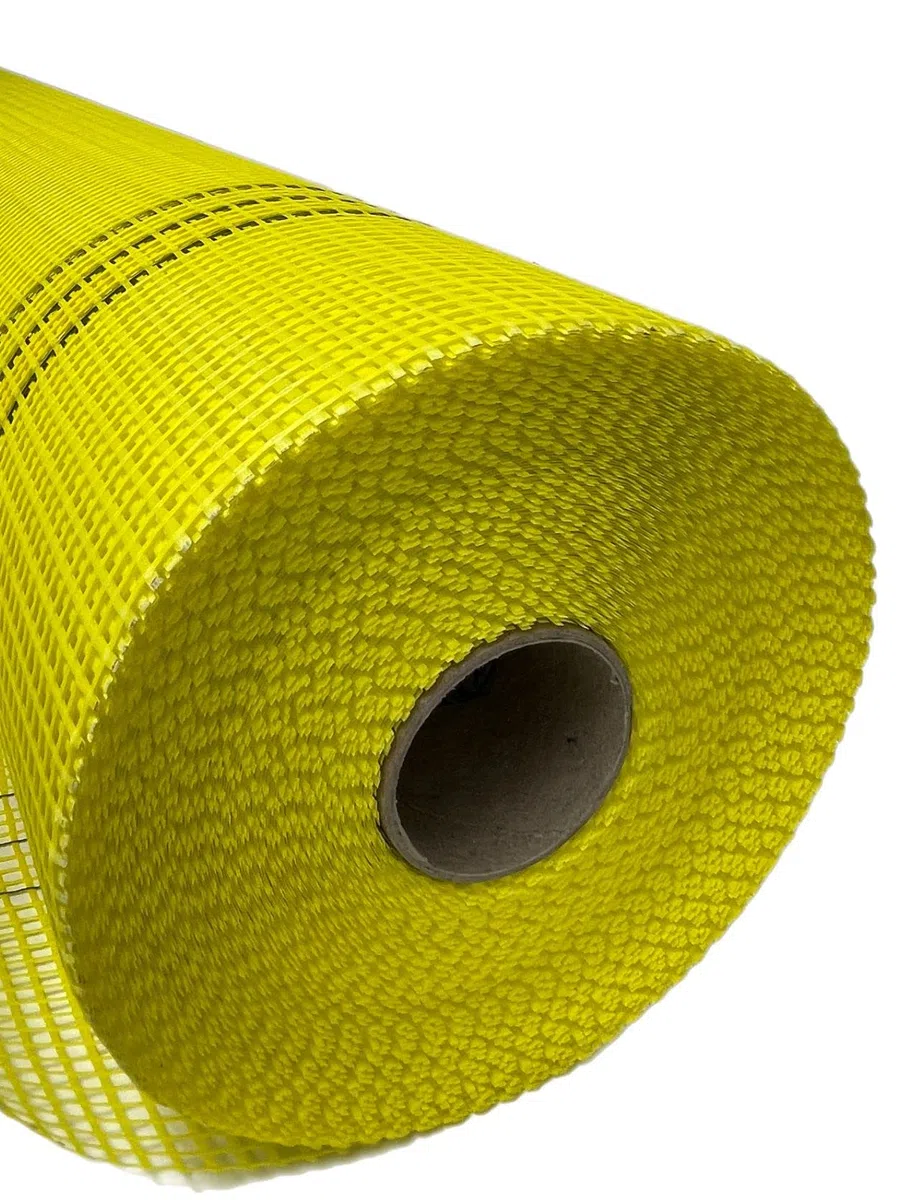 Armierungsgewebe 165g /m² 4x4 mm GELB 50m² Glasfasergewebe Gewebe Putzgewebe Putz VWS- und WDVS System
