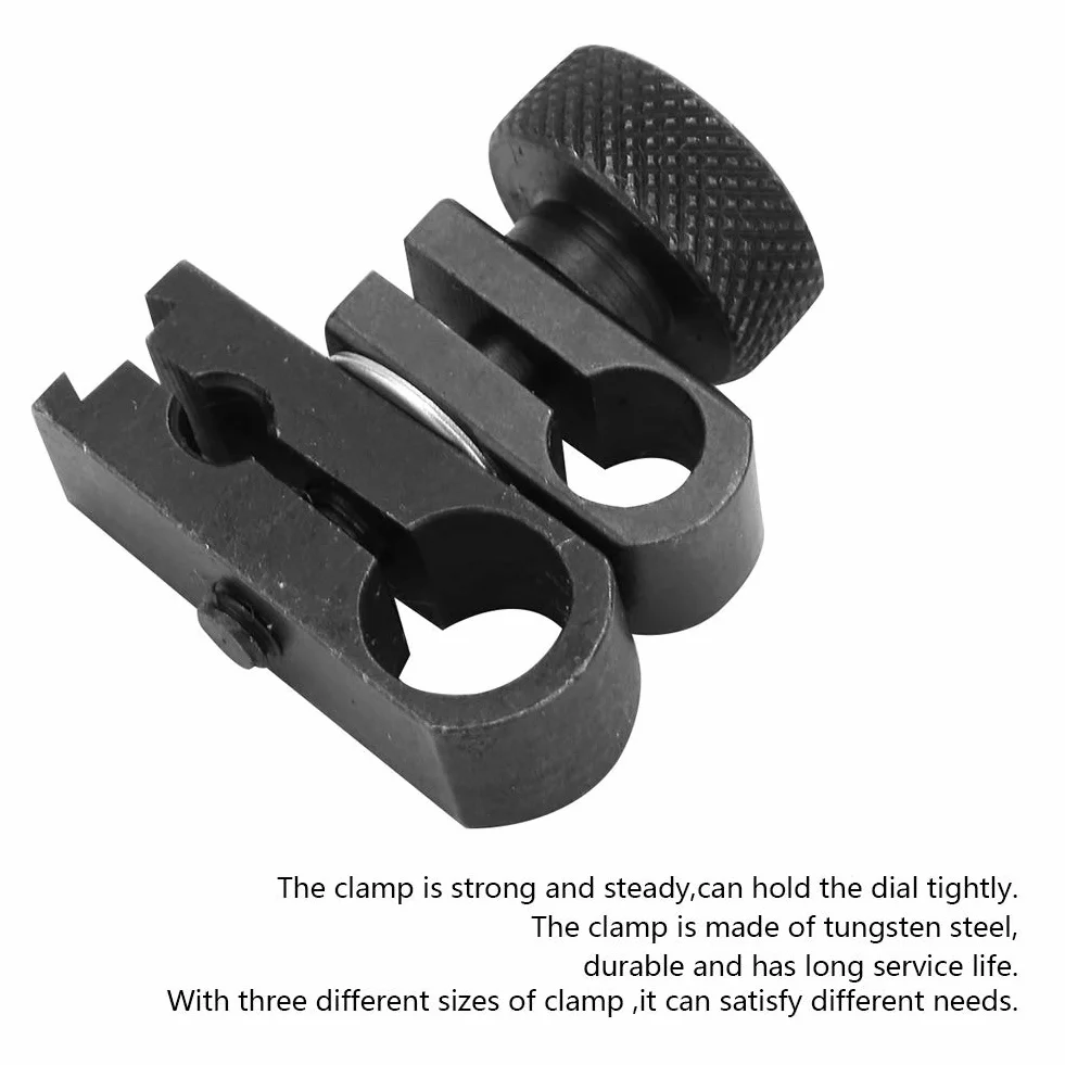 Messuhr Spannfutter, Halter Spannhülse Hebel Messuhr Drehschwalbenschwanzfutter Clip Magnetständer für Messuhr 8MM 6MM 4MM