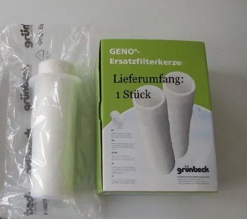 Grünbeck Ersatzfilter für Wasserfilter Geno Kombi FSV EINZELFILTER (50 µm mit Schutzglocke) *** (Filterhülse Vlies Filter Feinfilter Hauswasserfilter Kerzenfilter Ersatzkerzenfilter Filterkerze)