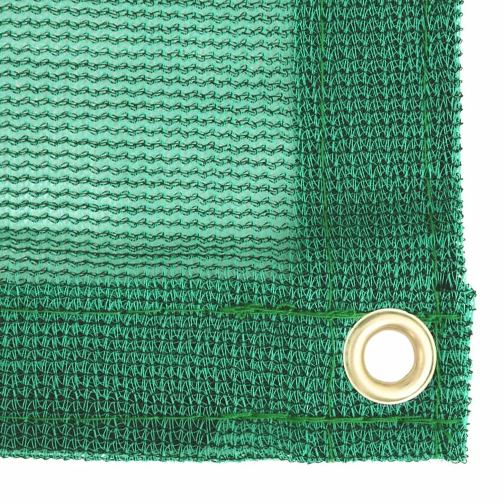 vidaXL Anhängernetz, Ladungssicherungsnetz Feinmaschig, Abdecknetz für Anhänger, Gepäcknetz Hängernetz Transportnetz, Grün 2,5x3,5m HDPE