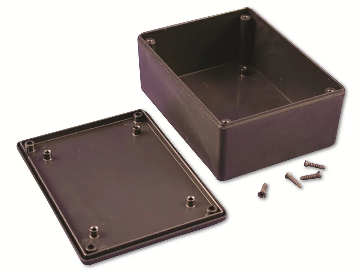 1591XXSSBK 1591XXSSBK Universal-Gehaeuse 110 x 82 x 44 ABS Schwarz 1St.