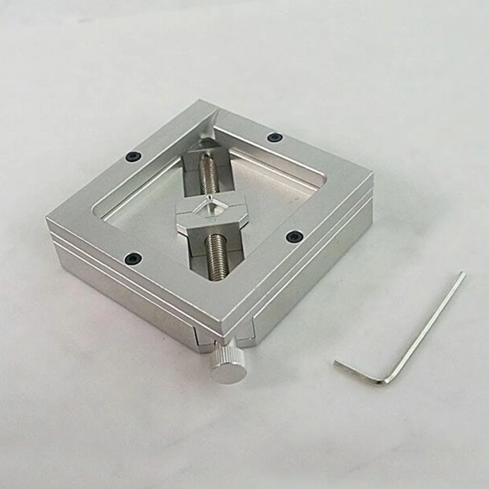 Effizientes BGA-Reballing-Set 90 mm Reball-Station-Vorrichtung erreicht Genauigkeit mit 10 Universalschablonen (nur 90 mm BGA-Vorrichtung) E02589@#1178