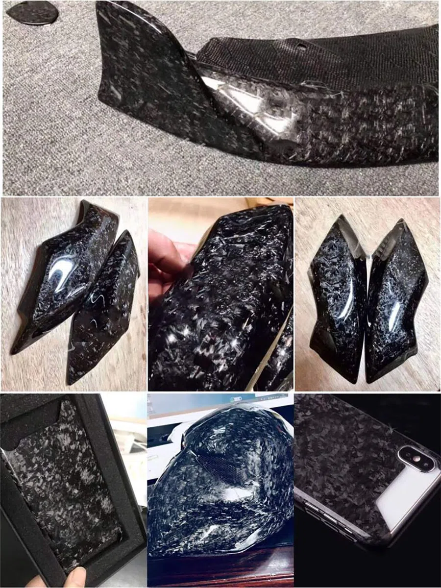 Gehackte Kohlefaser hochfeste Faser für Auto-Modifikation usw. (15 mm/500 g)