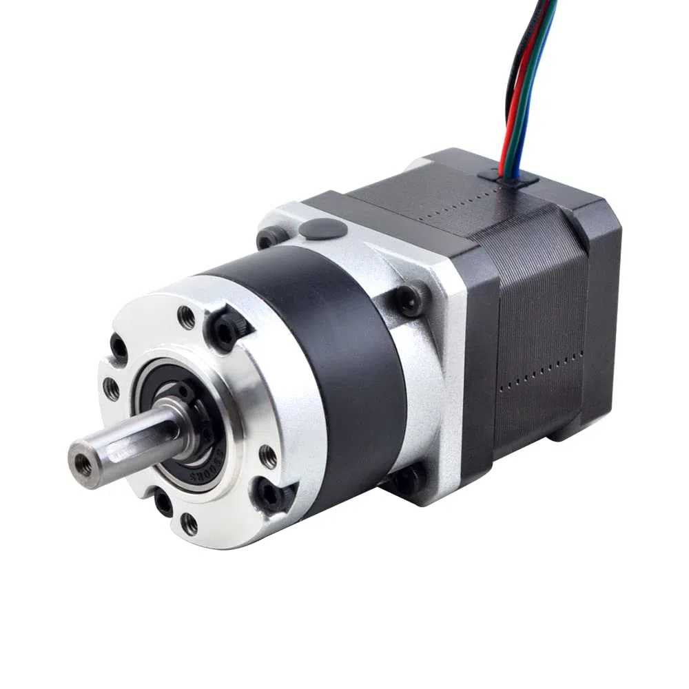 STEPPERONLINE Nema 17 Schrittmotor L=40mm Getriebeübersetzung 5:1 30arcmin MG Serie Planetengetriebe