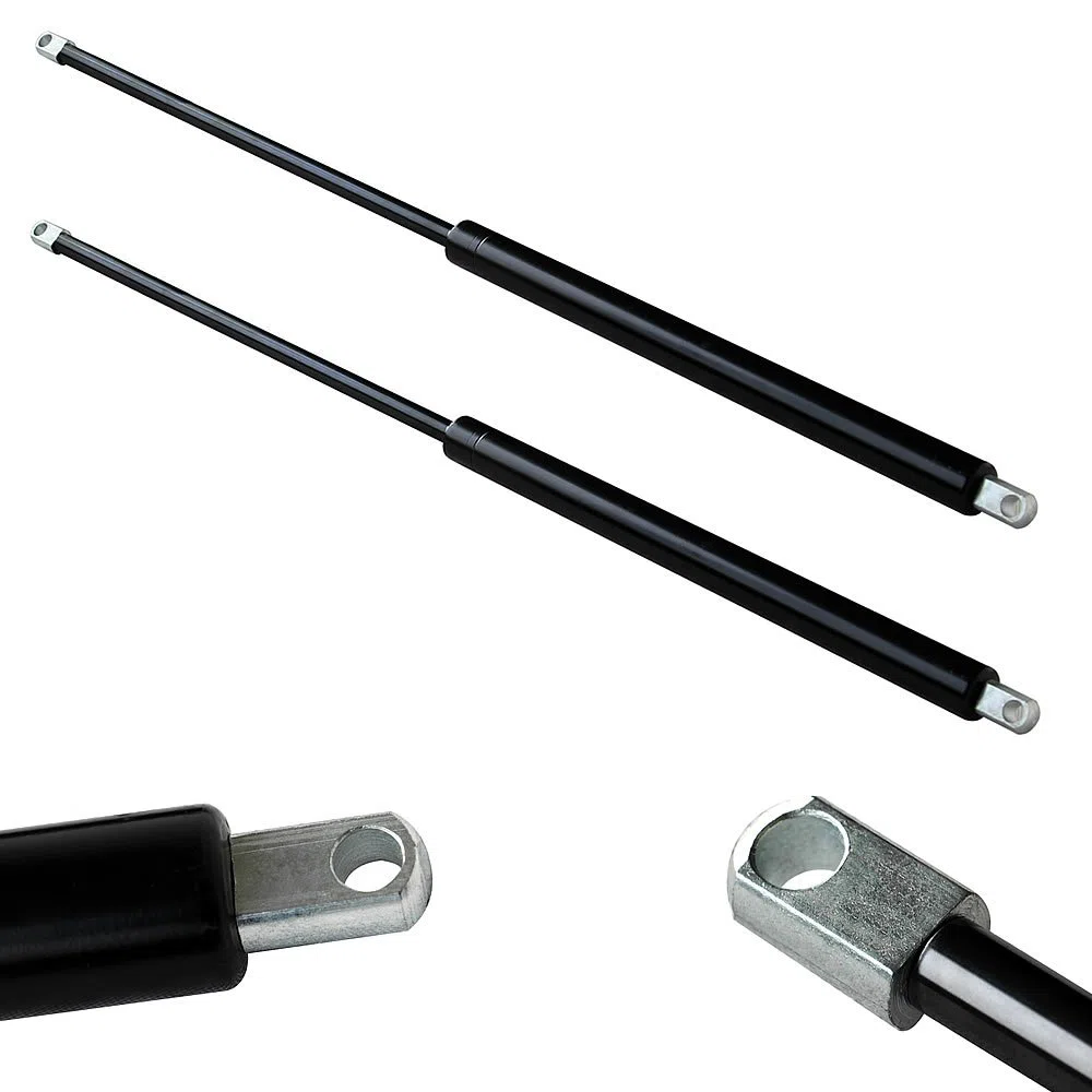 Mucola Gasdruckfeder 2 Stück Kompressionsfeder 2500N Gasfeder Hydraulic Gasdruckdämpfer Motorhaube Halter Hebehilfe Gasfeder Gasstoßdämpfer