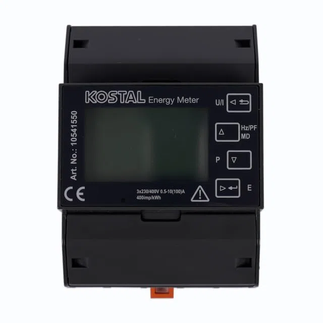 KOSTAL Energy Meter Serie P KEM-P 63A – MID Energiezähler für Photovoltaikanlagen – 63A Direktmessung, 3-phasig – G2 Alternative – (MPN 10541550)