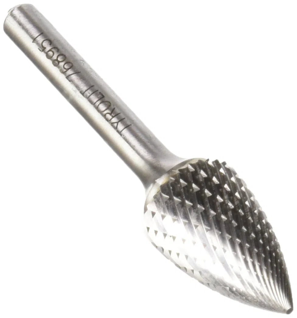Tyrolit 768951 52SPG Hartmetall-FRÄSER GESCHOSSFORM, Abmessung: 16x25-6x70, VE: 1