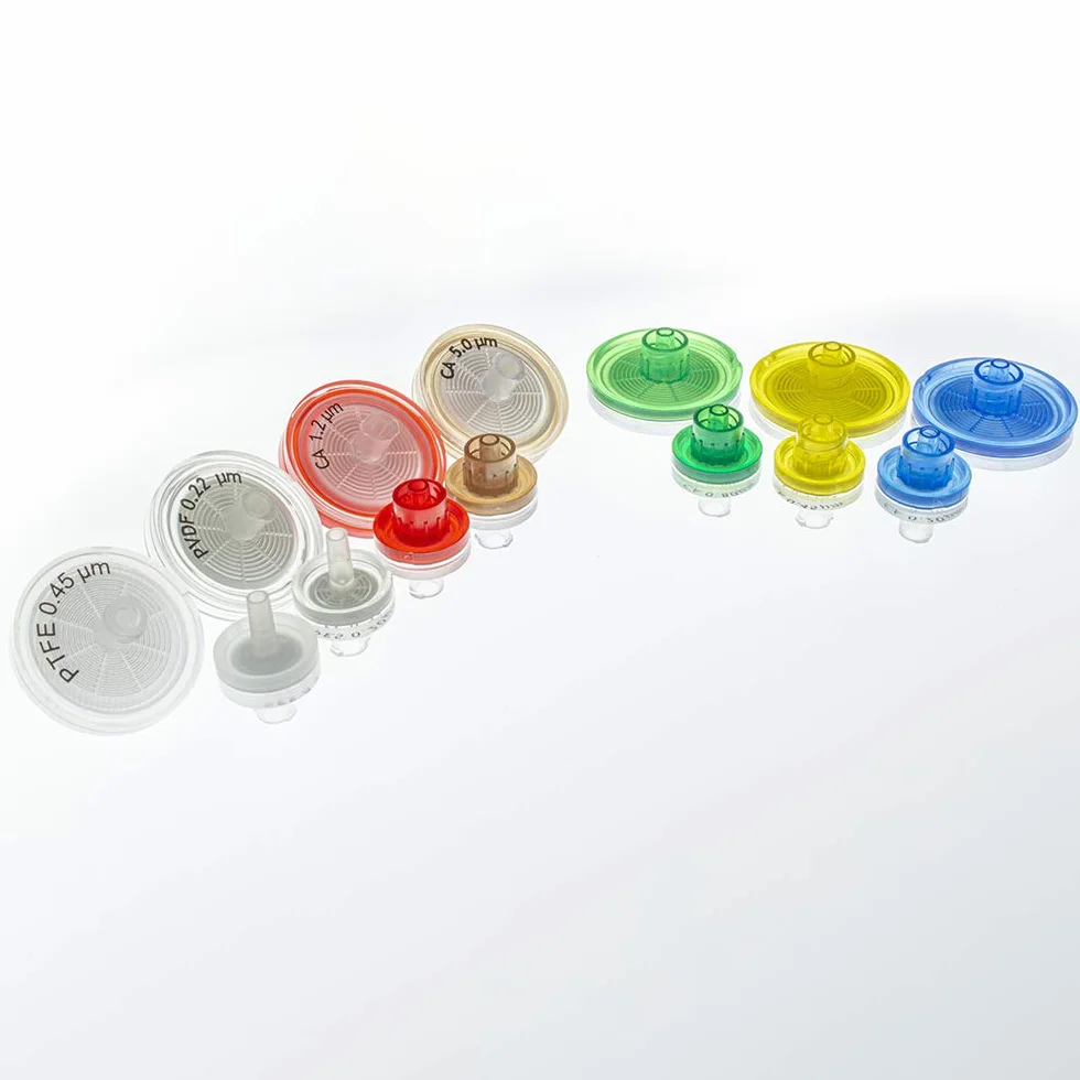 GVS Filtertechnologie, Spritzenfilter, Abluo, 33 mm, PTFE-HP-Membran, 0,22 µm, PP-Gehäuse, 100er-Packung