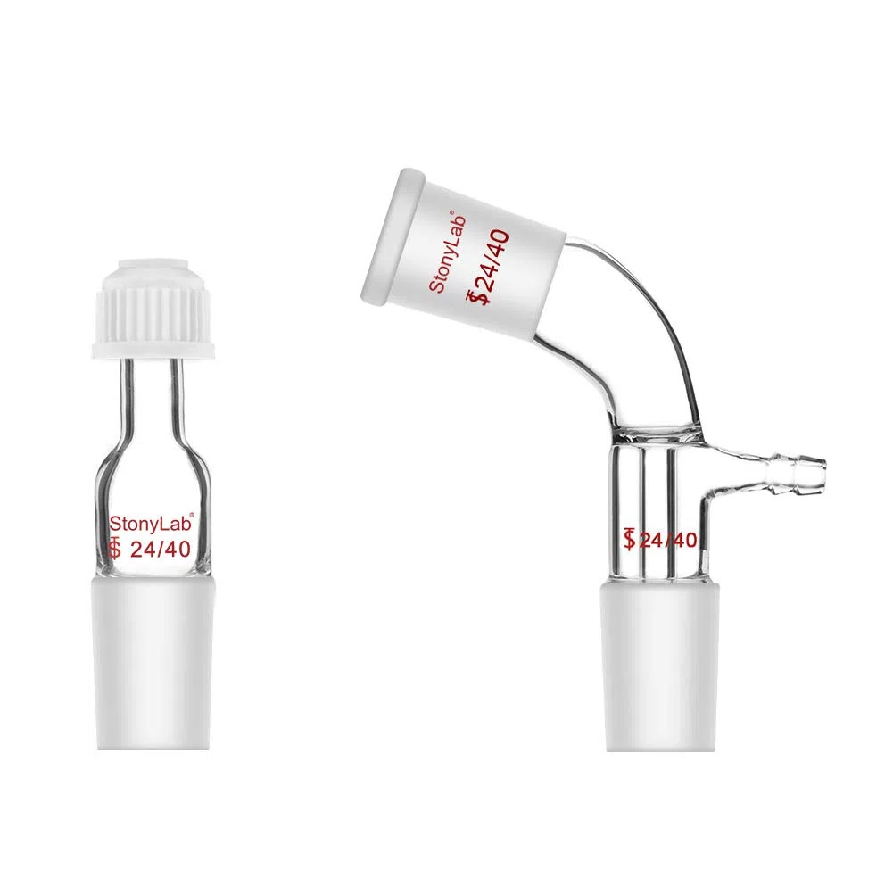 stonylab Vakuum Destillationsapparat, 13 Stück Chemie-Labor Glaswaren Kit 24/40 Borosilikatglas Destillation Ausrüstung Vacuum Distillation Apparatus für Extraktion Trennung Reinigung