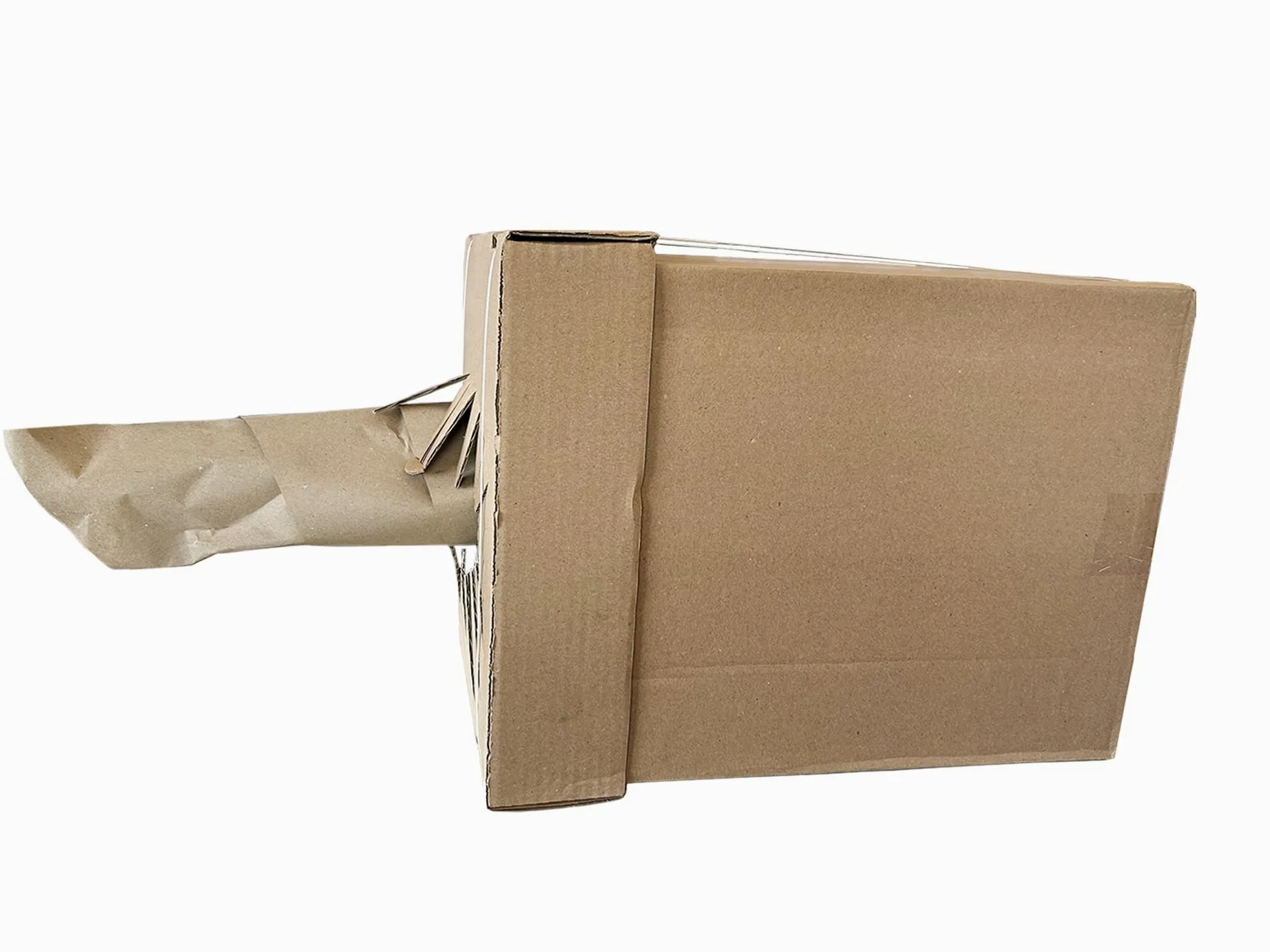 Füllpapier | Spenderkarton mit 450 mtr | 100% recyclebar | umweltfreundlichen Polsterpapier | Knüllpapier