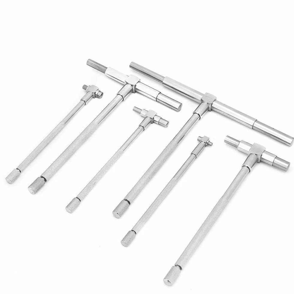 Autopige 6 Stück Teleskop-Messgerät, 8 – 150 mm, Mikrometer, Innendurchmesser, verstellbar, Messwerkzeug für Füllung