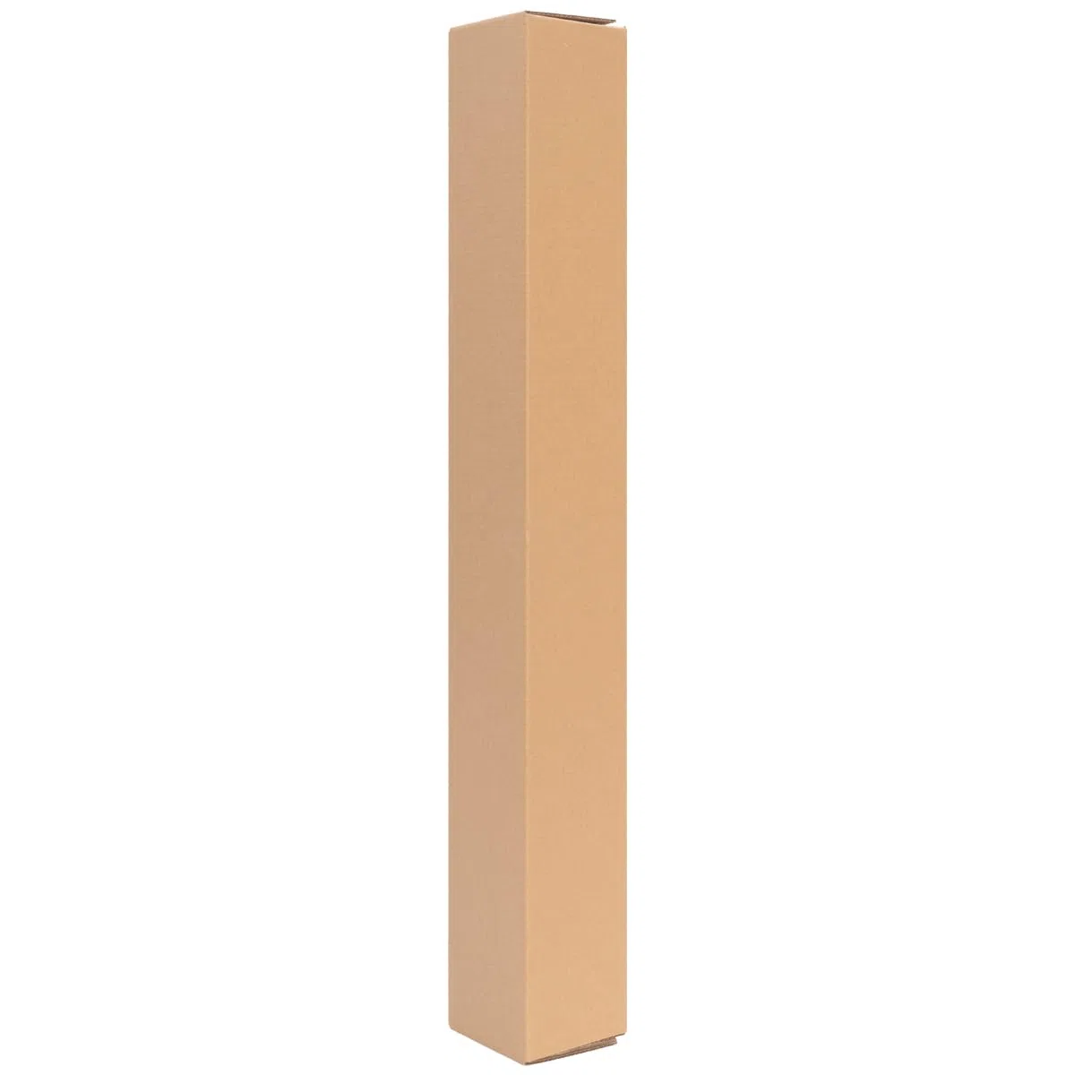 verpacking Versandhülse 755 x 105 x 105 mm Braun [Ausführung und Stückzahl wählbar] Faltkarton 100 Stück