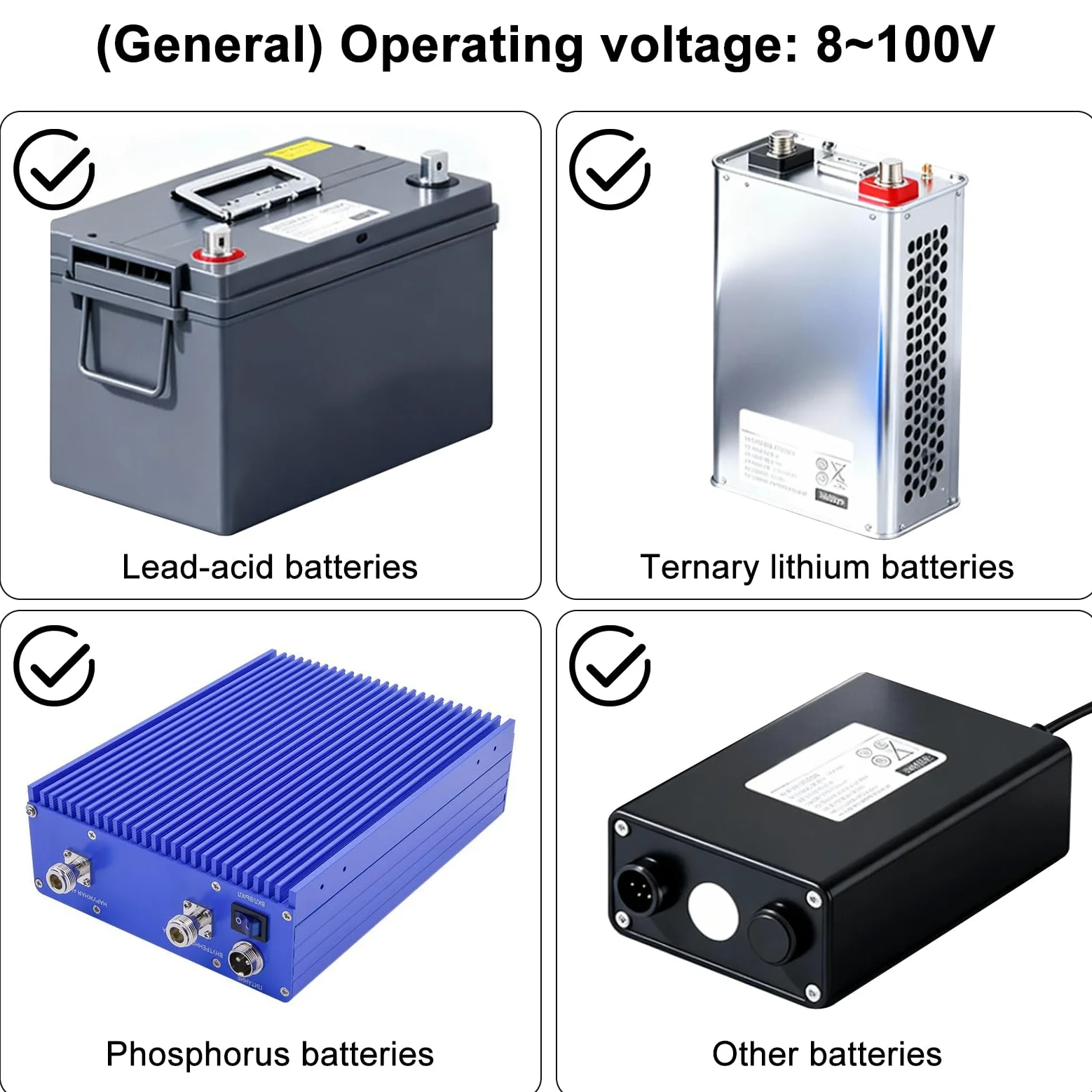Batterie monitor DC8-100V Batteriewächter 100A batteriemonitor coulometer lithium battery guard Farbbildschirm mit 100A Reiner Kupfer Shunt Temperatursensor und Alarmfunktion
