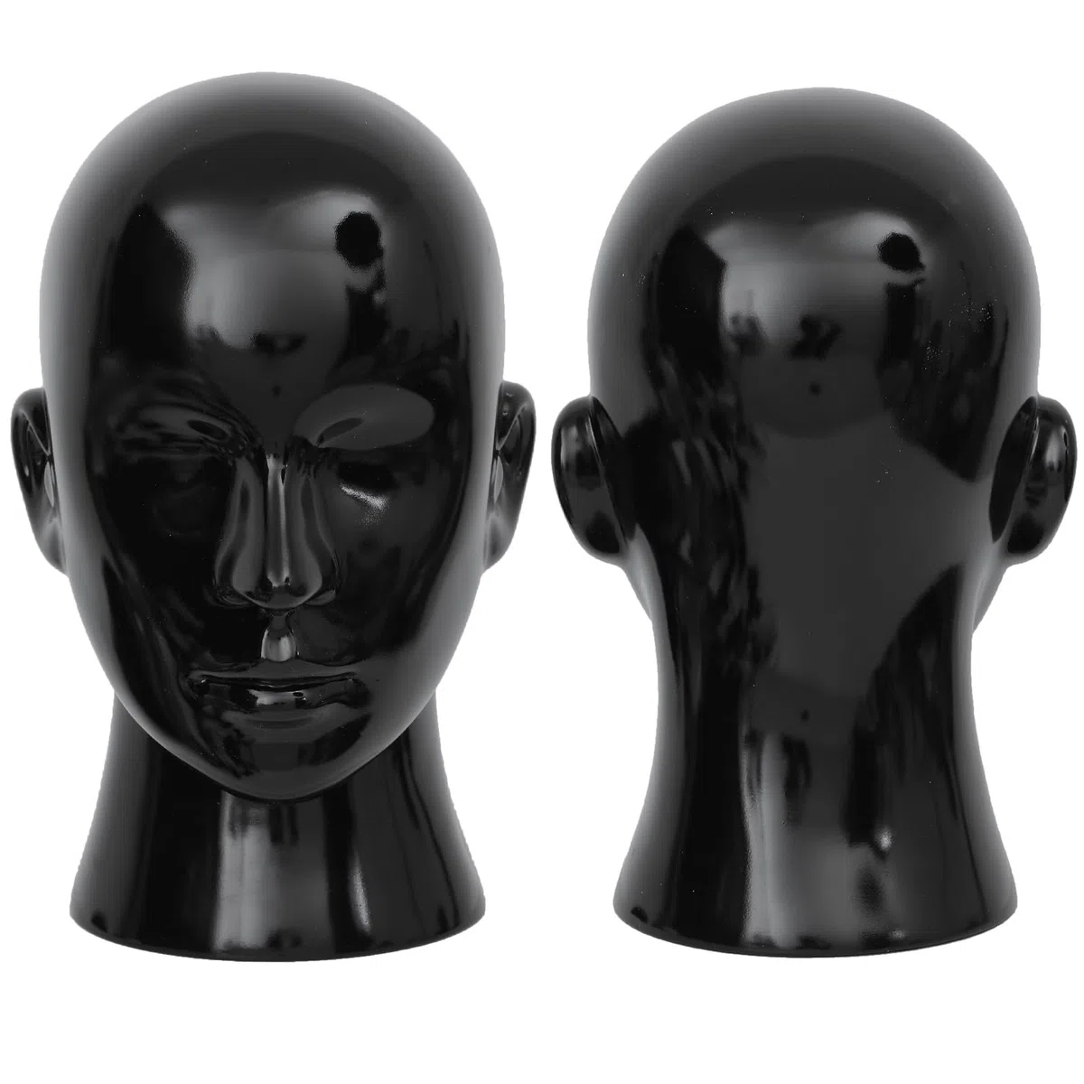 Mannequin-Kopf, männlich – Professioneller Kosmetik-Übungskopf für die Präsentation von Headsets, Kopfhörern, Spielkonsolen, Hüten, Perücken und Schmuck（L20-LH）