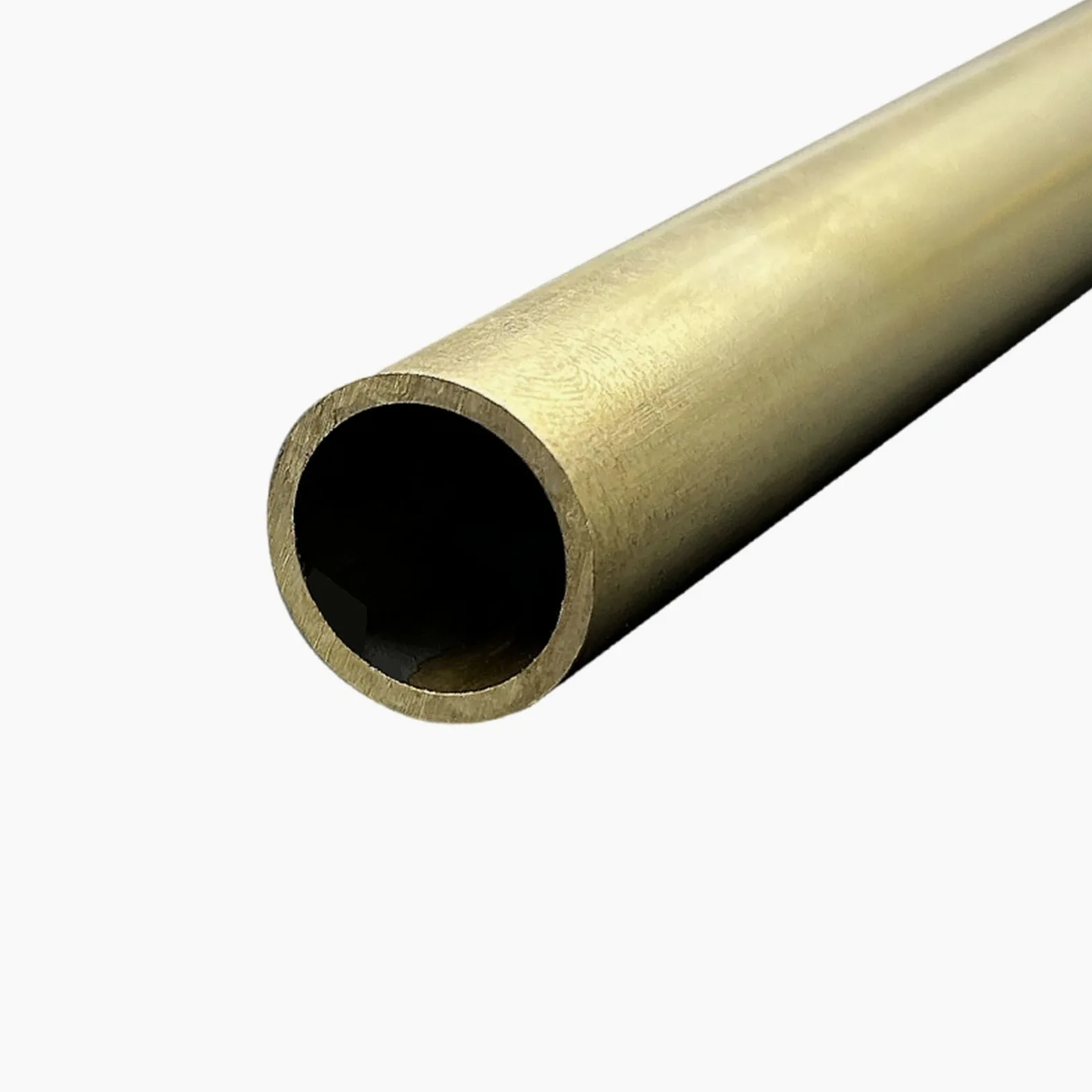 COYOUCO Messing-Rundrohr 40 Mm Außendurchmesser, 1-3 Mm Wandstärke 0,5 M Länge Nahtloses Hochfestes Präzisionsrohr Gerade Rohr,40x2mm