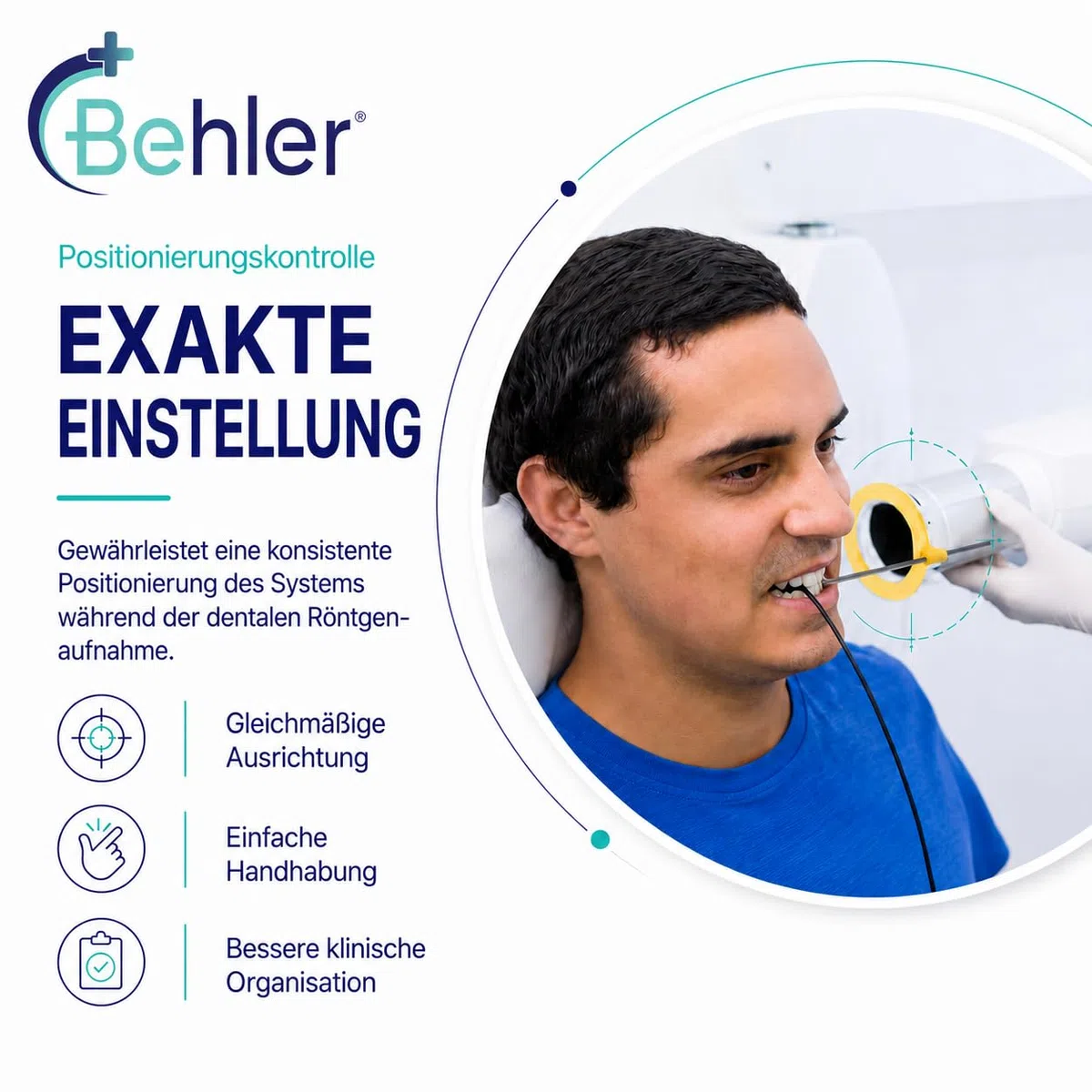 Komplettes Dental-Röntgen Positionier System FPS 3000 XCP Intraoraler Typ, Parallele Röntgenringe - Intraorale Positionierer - Zahnmedizinisches Material - Dental-Röntgenpositionierer.