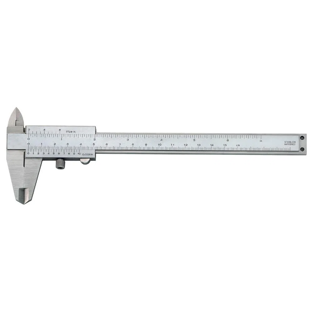 Forum Präzisions-Taschenmessschieber mit parallaxfreier 150 mm, Festst, 4317784855969