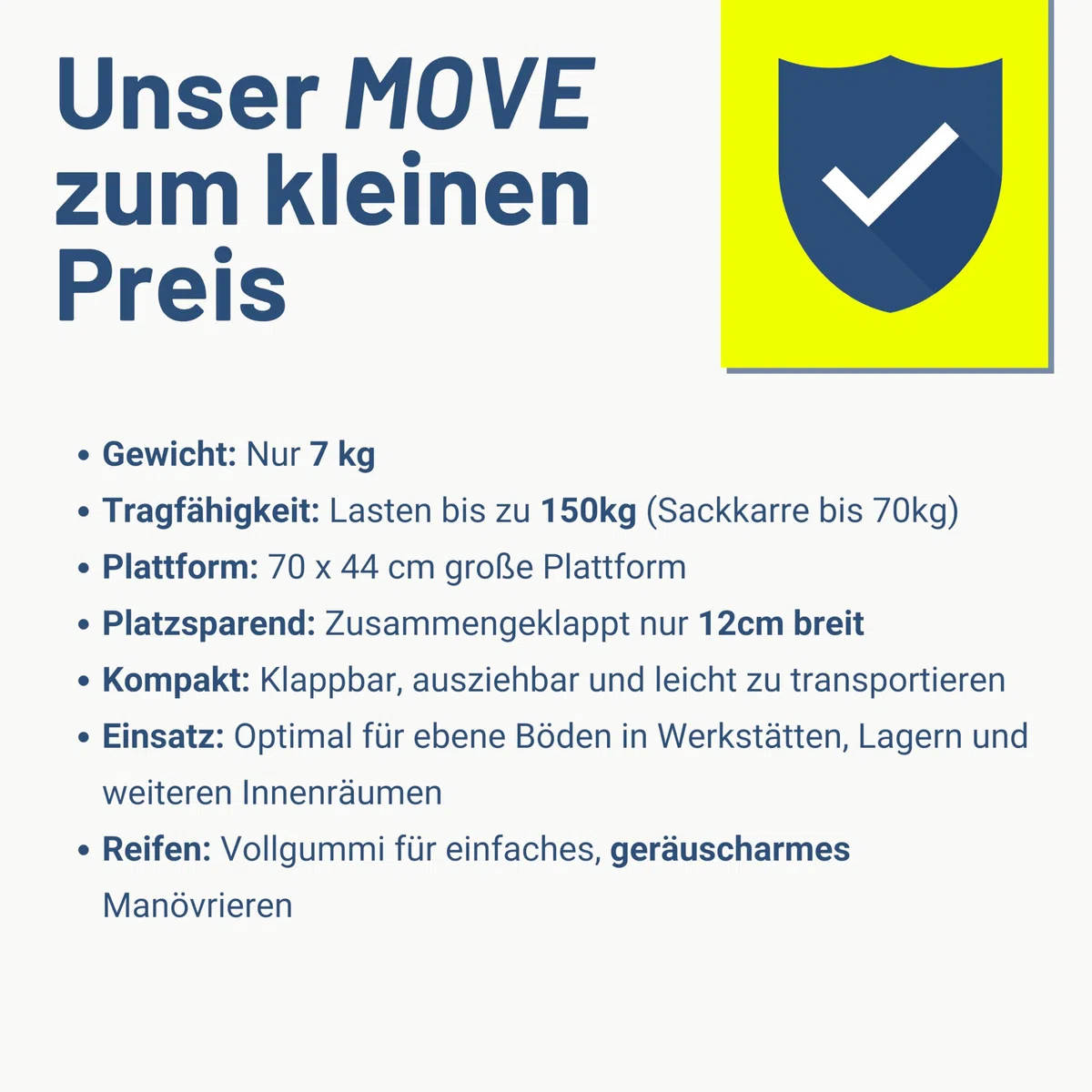 Pallit Sackkarre klappbar 150 kg - 2-in-1 Transportwagen & Plattformwagen, Robuster Stahlrahmen, Transportkarre für Umzug, Lager & Werkstatt