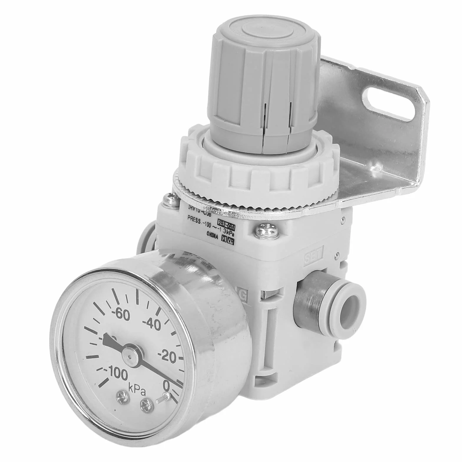 Changor Luftdruckregler, pneumatischer Vakuumregler, selbstsichernde Regulierung – 100 bis – 1, 3 kPa Compact für Zuhause