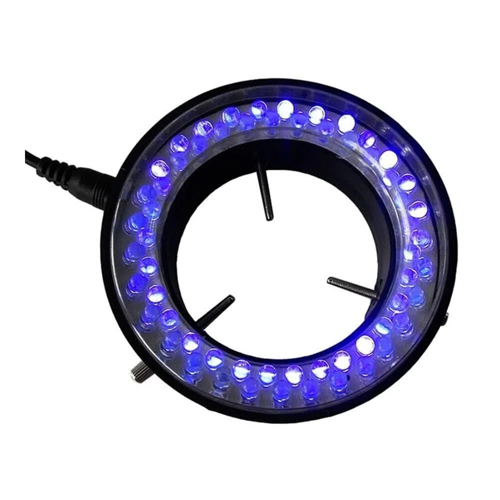 Handheld-Digitalmikroskop Zubehör, Mikroskopbeleuchtung LED UV Ringlicht Violette Lampe 110V-240V zur Mikroskopbeleuchtung