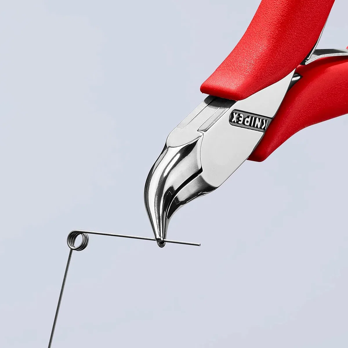 KNIPEX Elektronik-Greifzange mit durchgestecktem Gelenk tauchisoliert 115 mm, 35 41 115