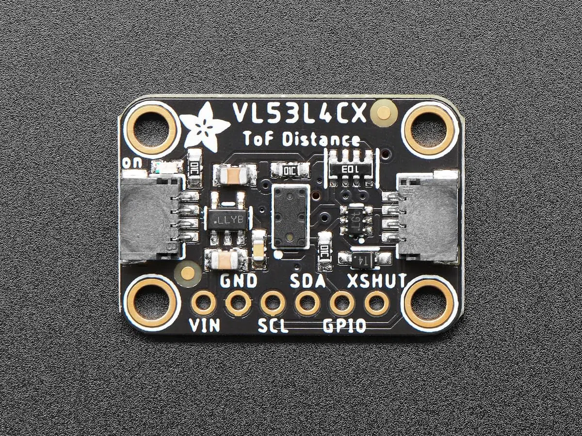 Adafruit VL53L4CX Time of Flight Abstandssensor, ca. 1 bis 6000mm, STEMMA QT/Qwiic, 5425