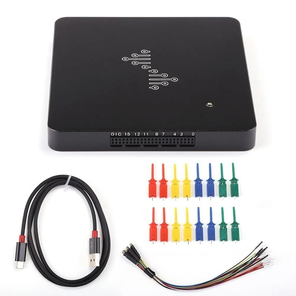 DSLogic U2Basic Logic Analyzer, 16 Kanäle mit 400M Abtastrate und 100MHz Bandbreite, 16G Abtasttiefe, Multi-Protokoll-Unterstützung