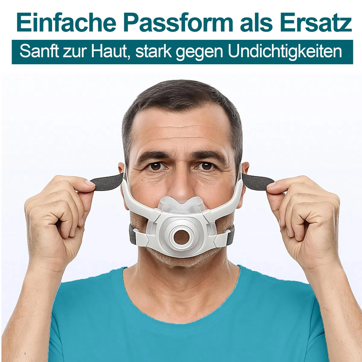 AirFit F40 Ersatzkissen für F40 Maske, Zubehör, Schlafapnoe-Maske, AirFit F40 Maske, Packung: 2 x F40 Kissen (Größe – Mittel)