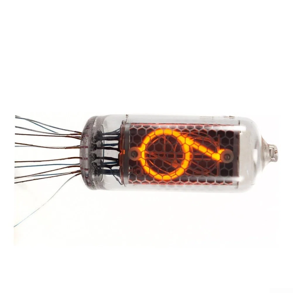 Oniissy 1 x IN-14 Sowjetuhr digitale Gasentladungs-Neonanzeige, Nixie-Röhrenuhr, Leuchtzeit, digitale Röhrenuhr, mit 18 mm Ziffernhöhe für visuelle Anzeige
