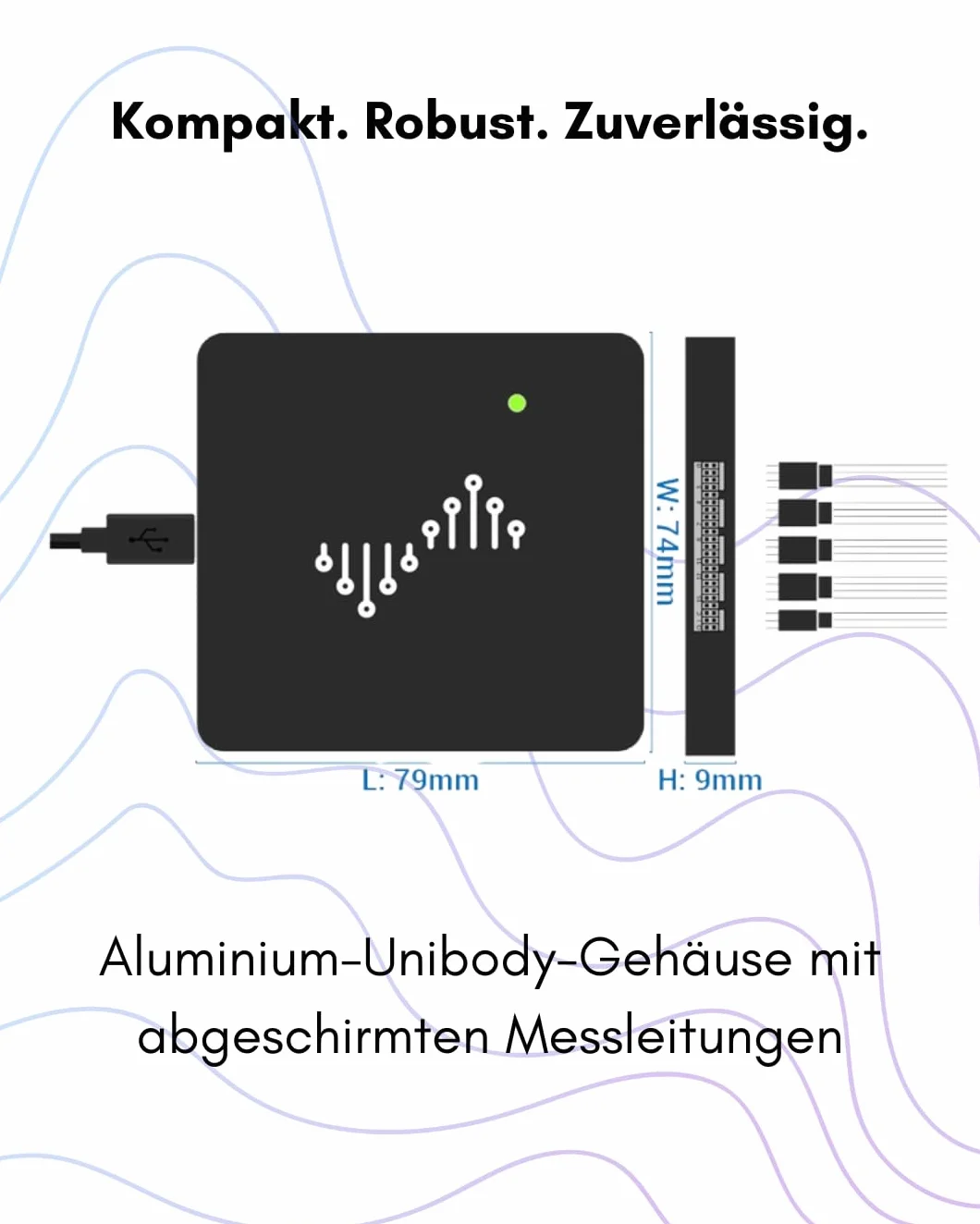 DreamSourceLab DSLogic U2Basic – 16-Kanal USB 2.0 Logikanalysator, bis zu 1 MHz Abtastrate, 64 Mbit Speicher, 16 G Stream-Tiefe, einstellbarer Schwellenwert, Aluminiumgehäuse, DSView-kompatibel