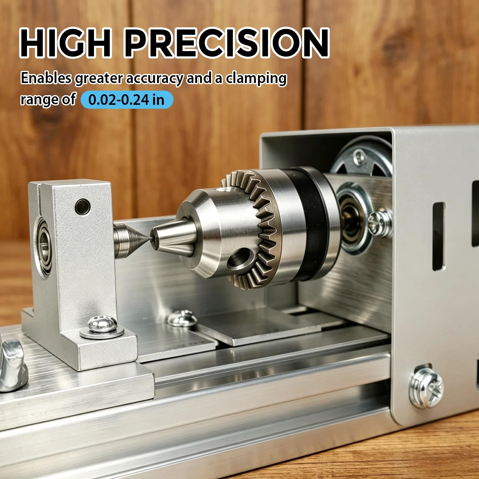 Mini Drehmaschine 125W, Drechselmaschine, Drehbank 2000-8000U/min, 7 Gang Einstellung, Mini-Holzdrehmaschine, Fräsdrehmaschine, Schneiden, Polieren, für Hobbyisten, Holzbearbeitung,Handwerk,Modellbau