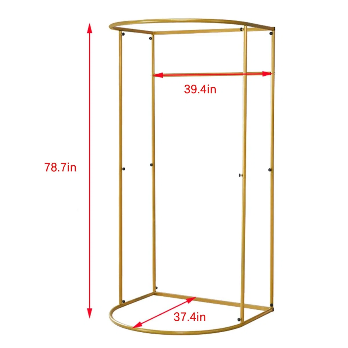 Freestanding Changing Room, Portable Mobile Changing Room Frame, U-shaped Temporary Privacy Room for Clothing Stores, Shopping Malls, Offices, Boutiques, 39.4*37.4*78.7in(Black)