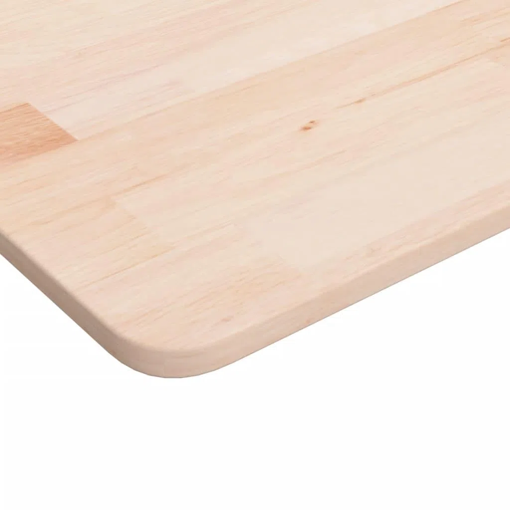 vidaXL Tischplatte Quadratisch Massivholzplatte Eichenplatte Holzplatte Platte Ersatztischplatte 50x50x1,5cm Eichenholz Unbehandelt