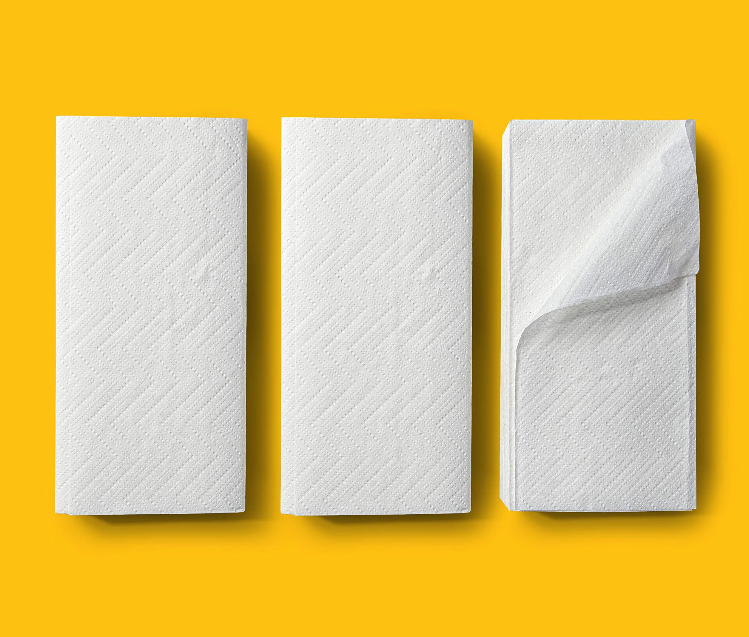AmazonCommercial Einfach gefaltete Papierhandtücher( V-Falz ZZ-Falz) 2-lagiger Zellstoff 3990 Blatt (15 Packungen à 266 Blatt) Blattgröße: 22 x 21cm kompatibel mit H3-Spendern
