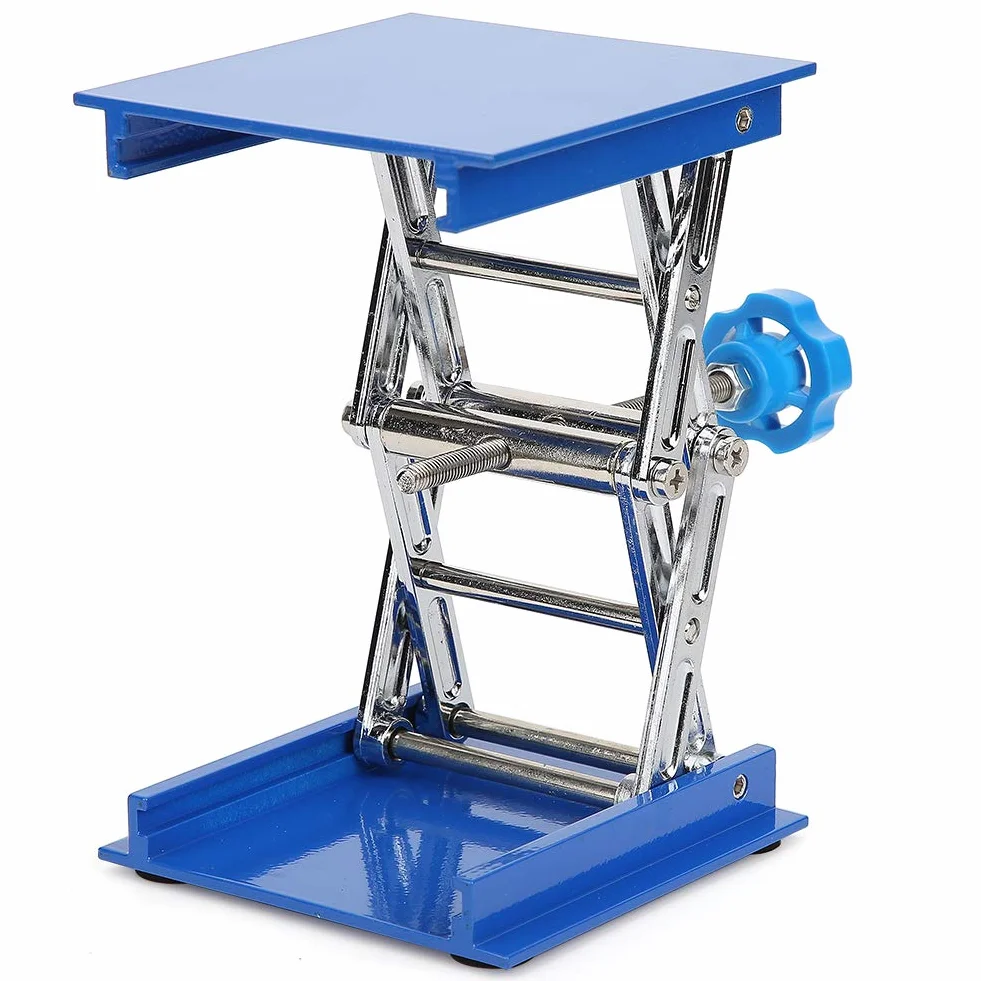 Hebebühne Hubtische scherenheber Laborwagenheber Scherenhebebühnen Laborlifting Mikro-Plattformen Laborscheren Laborständer Laborlift Aluminium-Laborlifting-Hebebühnen Platte Labor-Flaschengestelle