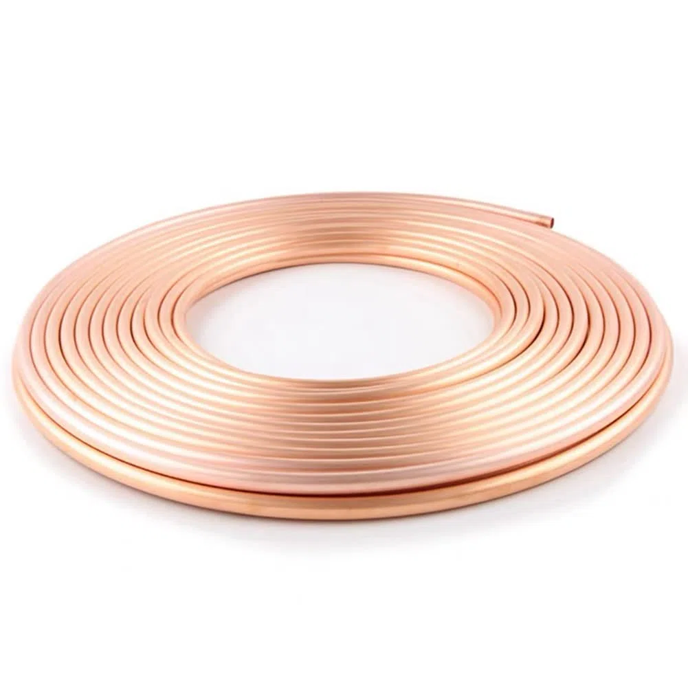 Kupfer kühlrohr Weiches Kupferrohr für Kühlgerät OD2mm2.5mm3mm4mm5mm6mm6.35mmDicke0.5mm1mmLänge3m,6.35mm*0.7mm*3m