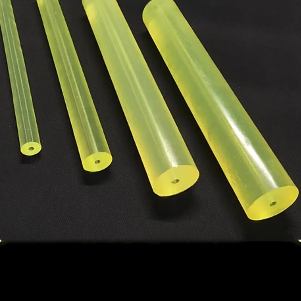 Elastische Gummistäbe, PU-Polyurethan-Hohlstab, Länge 500 mm Durchmesser, 16–100 mm Öffnung, 6 8 10 mm Urethanrohre, elastische Gummistäbe, durchscheinende Kunststoffstäbe(50 * 8MM)
