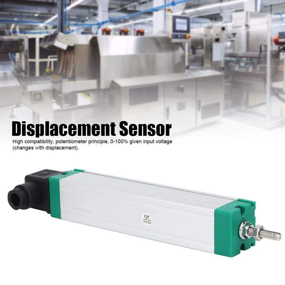 Elektronischer Lineal-Zugstangen-Verschiebungssensor Für Spritzguss IP67 Linearer Positionssensor Aus Edelstahl Für Drehmaschinen (KTC-100)