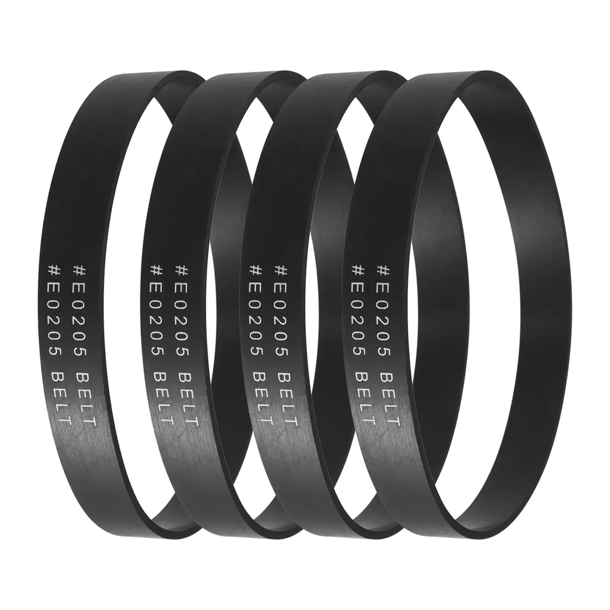 4er-Pack Vakuumriemen passend for Eureka Style U E0205 Handstaubsauger Motorriemen für Haushaltsstaubsauger