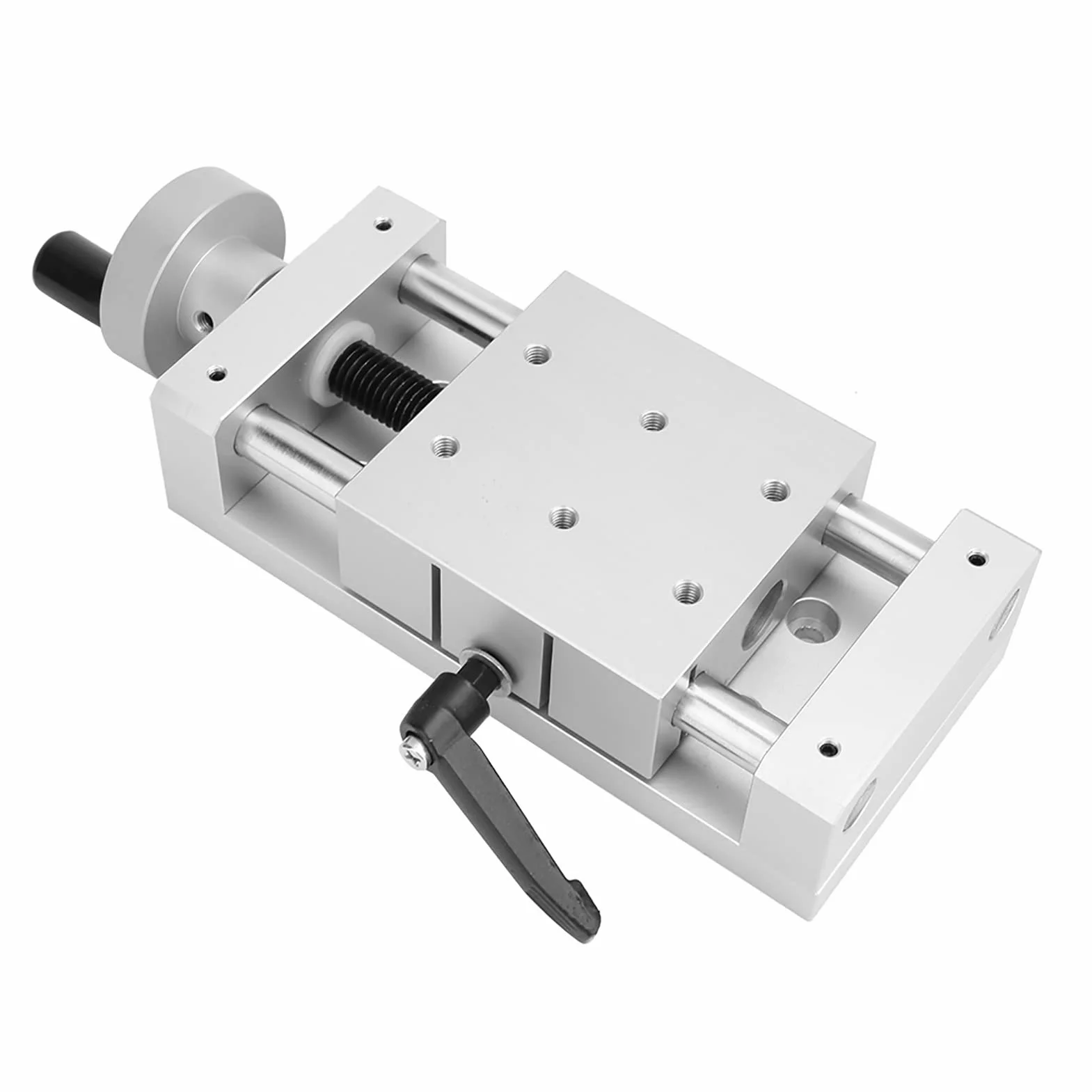 Lineartisch-Schiebetisch Linearschlitten Ka80-1402-50/100/150 Aluminiumlegierungsschlitten Gerade Spur Schnittpunkt 80 X 80 Mm (Hub 50mm)