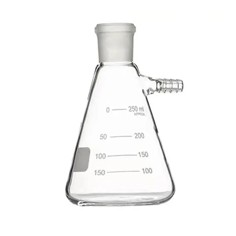 Laborgeräte und -ausrüstung 1 STÜCKE 25 ml Bis 2000 ml Glas Vakuum Schleifen Mund Saugflasche Labor Flasche Mit Oberen Düse(500ml caliber24)