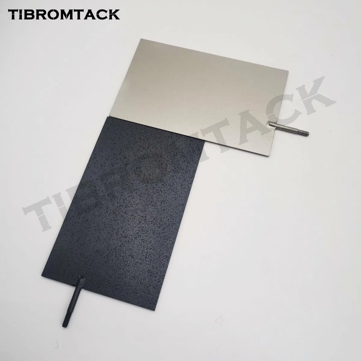 2PCs Elektroden, Titan Anodenplatte mit MMO Ruthenium-Iridium Beschichtung und Kathoden Elektrolytplatte ohne Beschichtung für Elektrochemische Anwendungen und Schwimmbadreinigung
