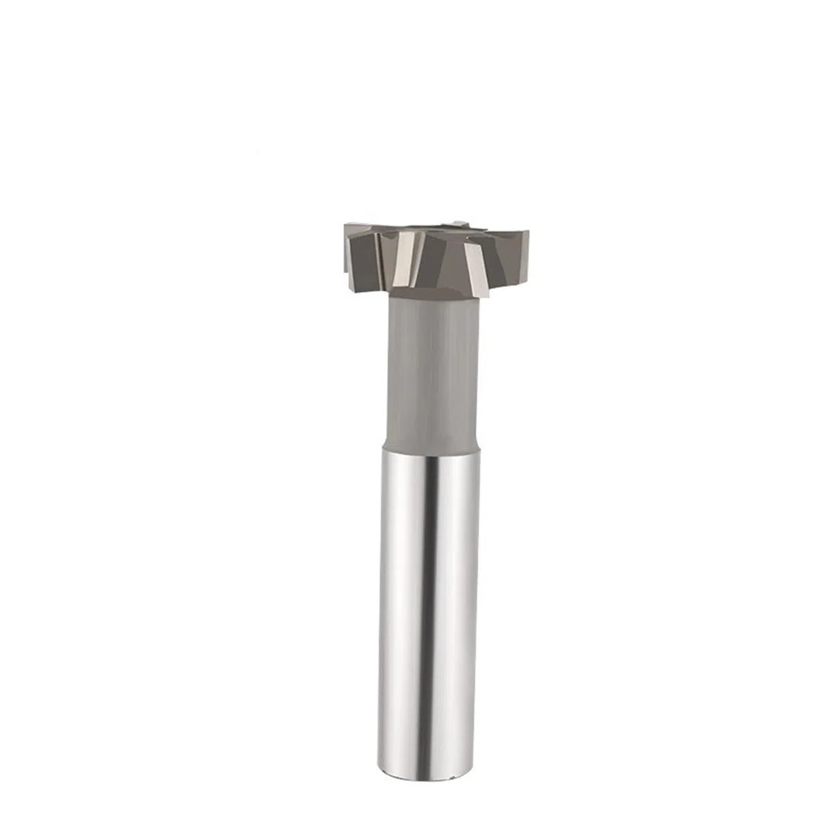 1 Stück HSS T-Nutenfräser Schnittdurchmesser 10–40 mm Schnitttiefe 1–12 mm 8 Nuten Metall-Nutenfräser for Metallfräsen CNC-T-Nutenfräser (Size : T, Color : D10xH3)