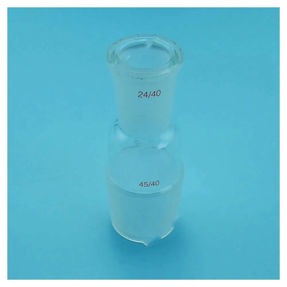 Glas-Reduzieradapter von 45/40 auf 24/40 Laborglas