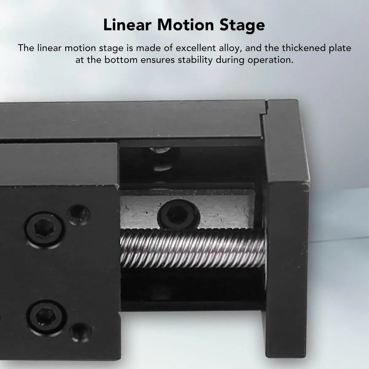 Linearer Schiebetisch, 150mm Lineartisch Aktuator T förmige Schraube Einzelschienen Linearbewegungstisch für X Y Z Achsen