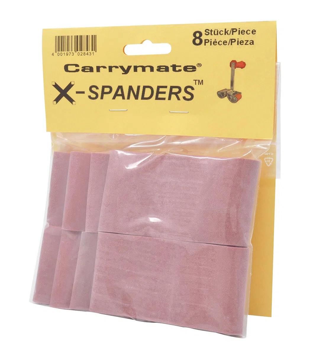 X-Spanders Backenschoner für Carrymate 5, Senior, XL, TG 80, 120 & 160-8 Stück