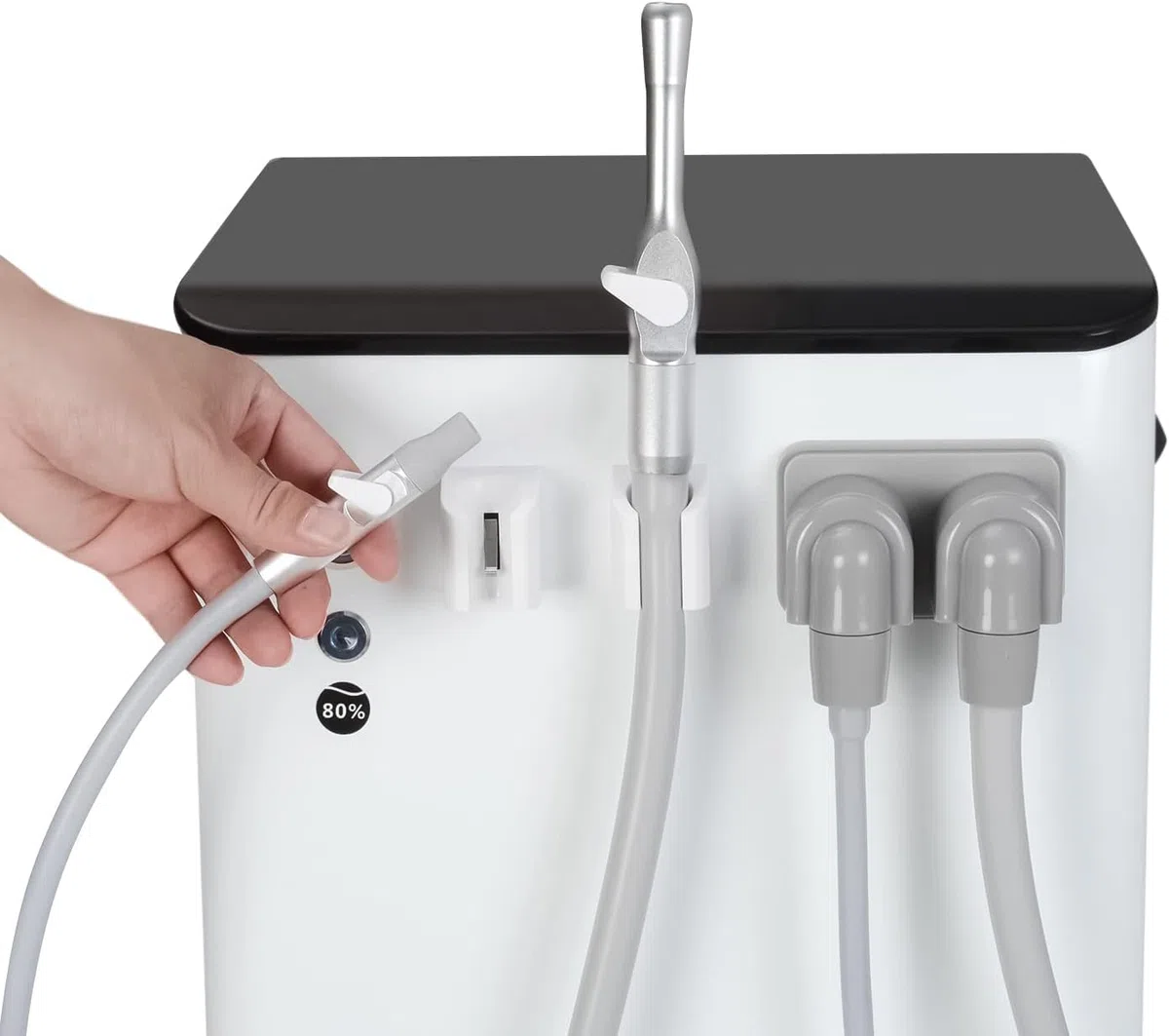 BoNew Oral Mobile Speichelsaugsystem Unterdruckpumpe Sauggerät