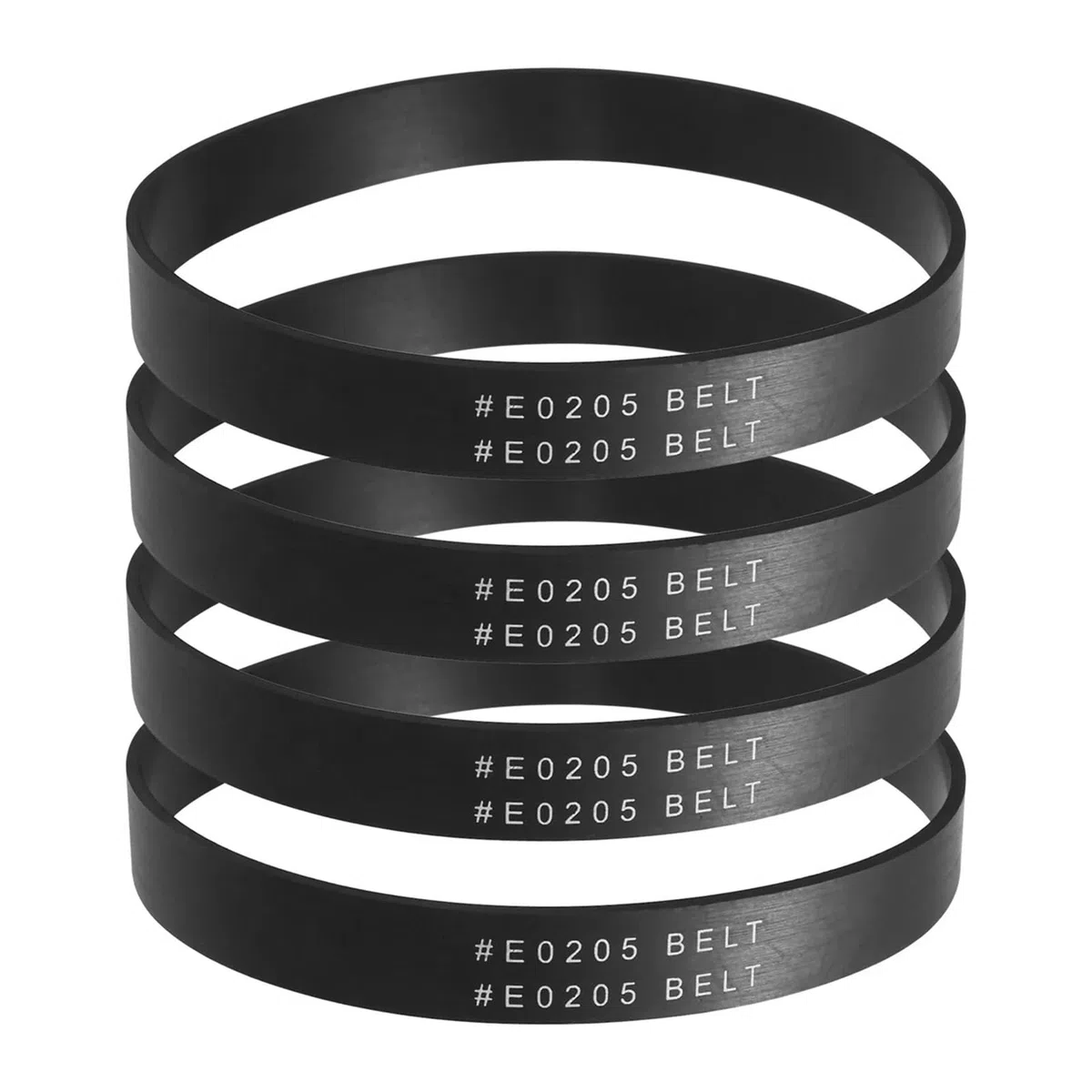4er-Pack Vakuumriemen passend for Eureka Style U E0205 Handstaubsauger Motorriemen für Haushaltsstaubsauger